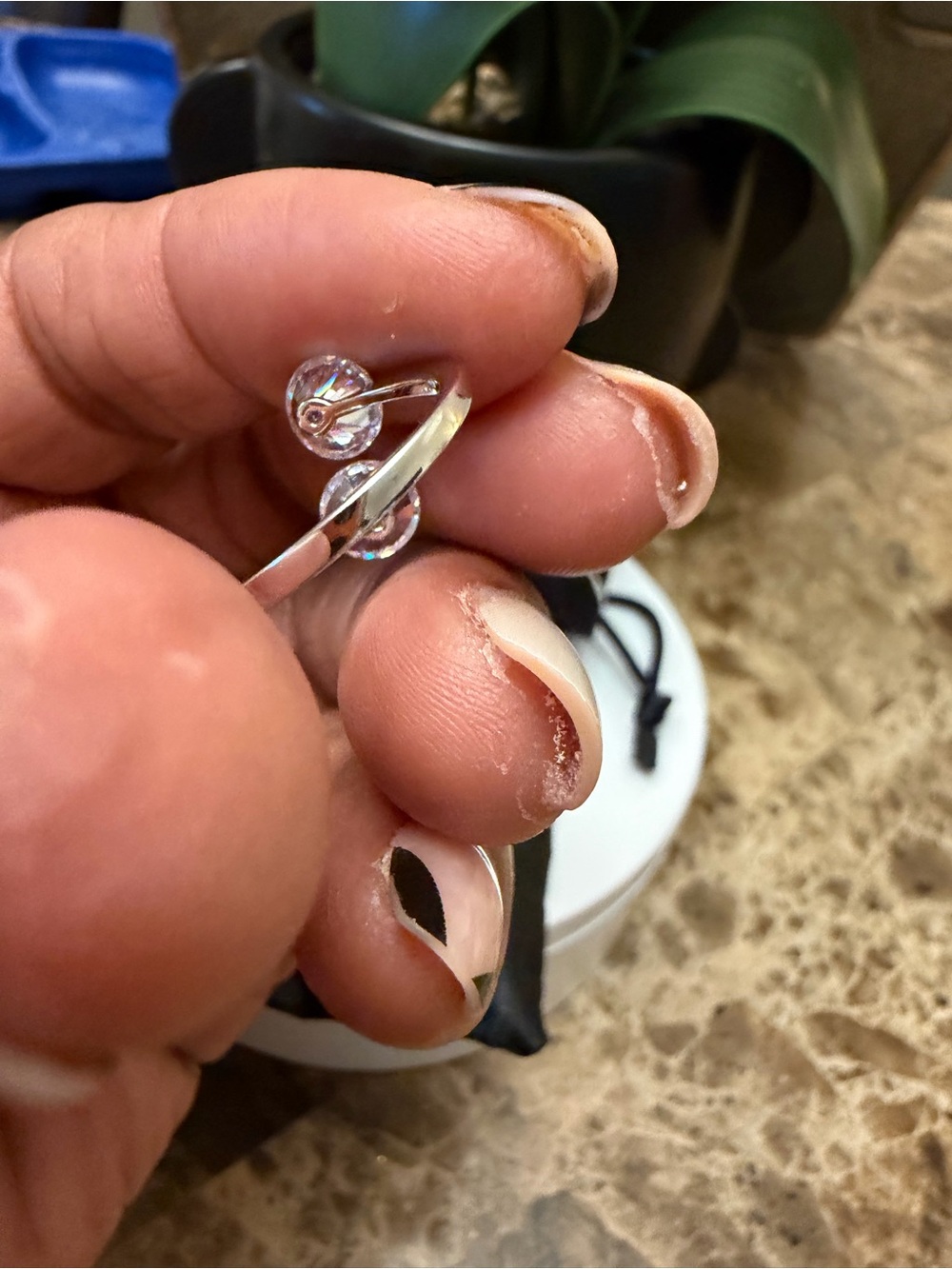 🎁 NWT Genevive .925 Sterling Silver CZ Ring - Picture 5 of 8